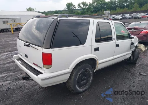 1997 GMC Jimmy Sls из США, поврежденный, VIN 1GKDT13WXV2569372